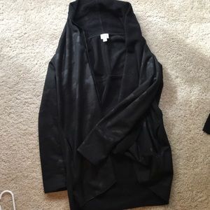 Black Camo cardigan sweater